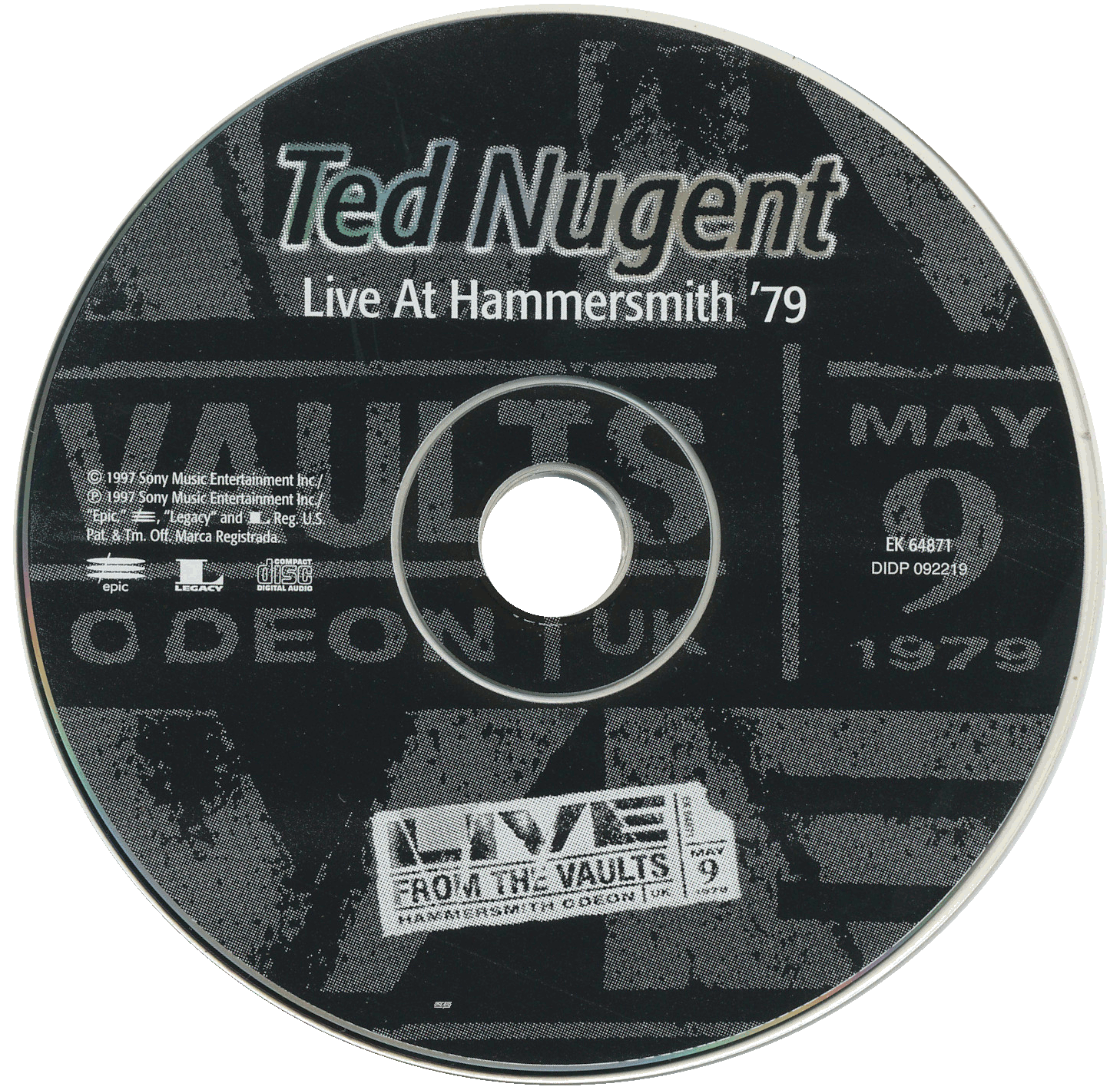 Ted Nugent Live At Hammersmith 79
